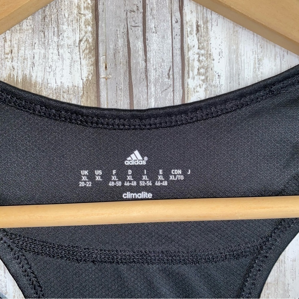 Adidas Black Tech Fit Climalite Tank - Picture 4 of 4